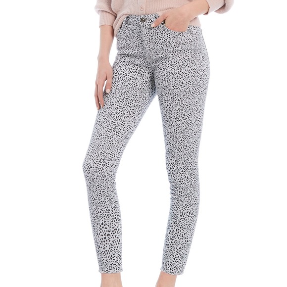 Ella Moss Pebble Print High Rise Skinny Ankle - Picture 6 of 10